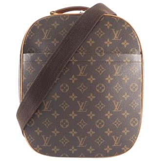 Louis Vuitton Pre-owned Backpacks, female, Brown, Size: ONE SIZE Pre-owned Canvas Backpack