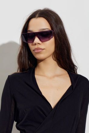 Rick Owens Get Sunglasses, Unisex, Purple