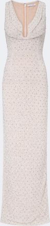 Rachel Gilbert Ruby embellished gown