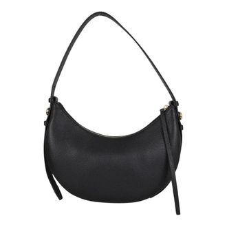 Tory Burch Tory Burch, Shoulder Bags, female, Black, Size: ONE SIZE Romy Half Moon Bag