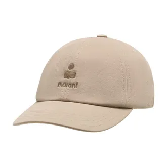 Isabel Marant Womens Cq053xfa-D1c05a-10sa Baseball Cap Beige Cotton