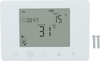 OEM Controlador De Temperatura Inal&aacute;mbrico Por Radiofrecuencia, Pantalla Retroiluminada Programable, Termostato Inteligente Para Calefacci&oacute;n El&eacute;ctrica
