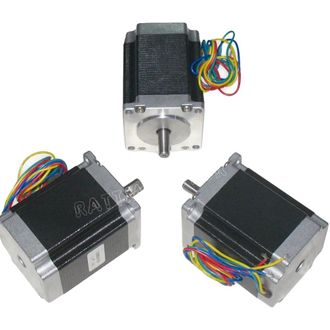OEM Motor Paso A Paso, Bif&aacute;sico, Par De Retenci&oacute;n De 270 Oz-in, 3 Unidades Por Lote, Eje De 8 Mm