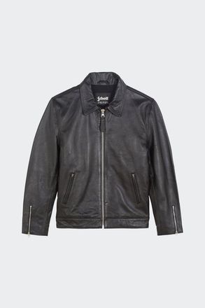 Blouson En Cuir Schott NYC LCFLYVINT - Style Pilote A2 En Cuir De Chèvre, Vintage Et Intemporel