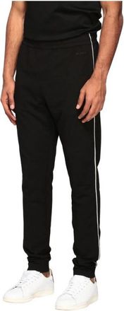 Ermenegildo Zegna Zwart Katoen Modal Broek - Heren - Sweatpants - Zwart - XL - Katoen - Broeken