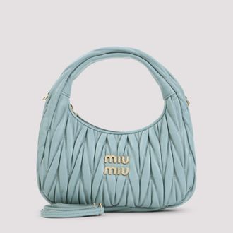 Miu Miu Wander Matelasse Hobo Bag