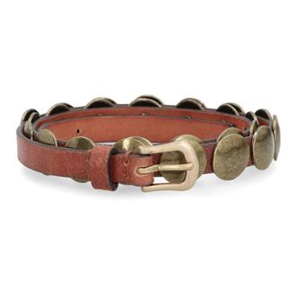 Golden Goose Dames, Accessoires, Bruin, Maat: 80 CM Leer