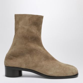 Maison Margiela Stivaletti Tabi in camoscio beige
