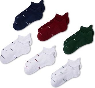Nike Unisex Everyday Elevated No-Show Socks (6 Pairs) in Multicolor | HQ8029-907