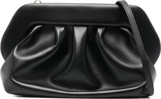 Themoir&egrave; Ruched Clutch - Dames - Clutches - Zwart - ONE Size - Tassen