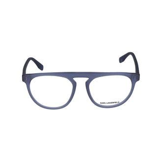 Karl Lagerfeld Glasses, male, Blue, Size: 54 MM Kl6081 Eyeglasses