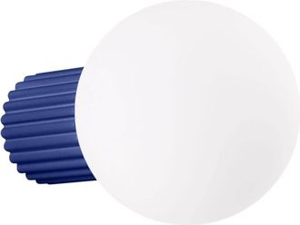 Wonderlamp Aplique de pared de aluminio azul g9