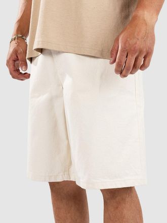 Vans Check-5 Baggy Denim Shorts weiss