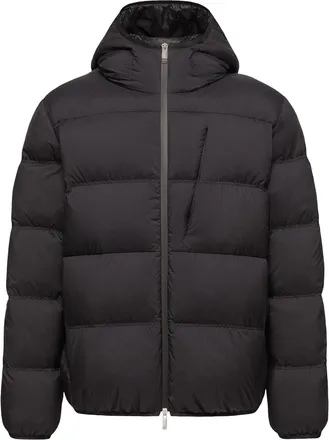 Moncler Moncler Poitevin Hooded Short Down Jacket, Men, Black, Size: 0