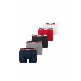 Levi's Ondergoed, Heren, Veelkleurig, S, Katoen, Verrassingsboxers 5-Pack