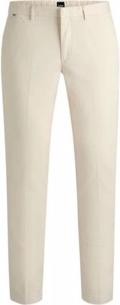 HUGO BOSS Heren, Broeken, Beige, Maat: 2XL Katoen