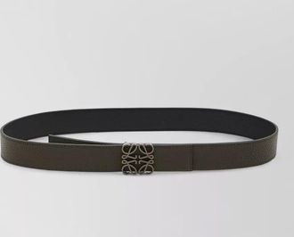 Loewe reversible anagram calfskin leather belt