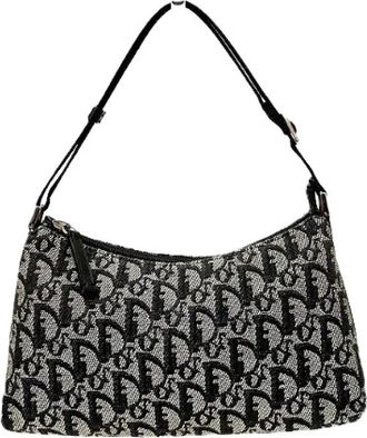 Dior Pre-owned Shoulder Bags, female, Multicolor, Size: ONE SIZE Pre-owned Vintage Shoulder Bag