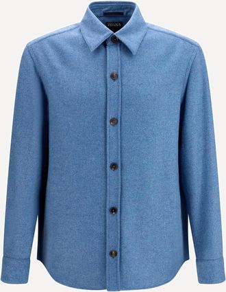 Ermenegildo Zegna Oasi Cashmere Shirt Male XL