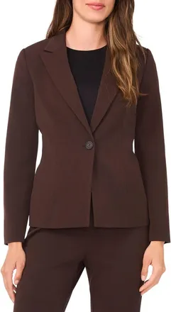 Halogen Clean One-Button Blazer in Delicioso at Nordstrom Rack, Size 10