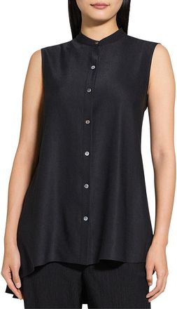 Theory Linen-Blend Shirt