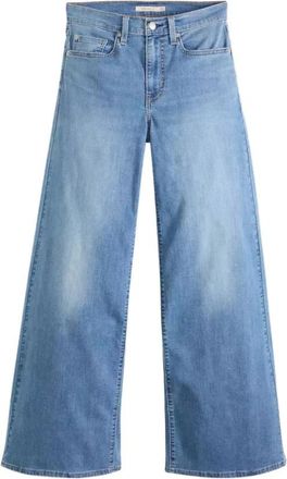 Levi's Wide Jeans - Dames - Loose Fit Jeans - Blauw - W26 L30 - Denim - Jeans