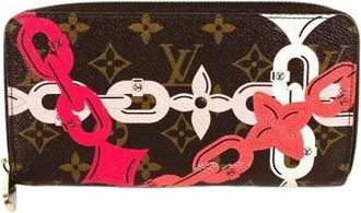 Louis Vuitton Pre-owned Canvas Portemonnee - Dames - Vintage Accessoires - Bruin - ONE Size - Vintage