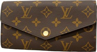 Louis Vuitton Brown Long Wallet (Bi-Fold) (Pre-Owned)