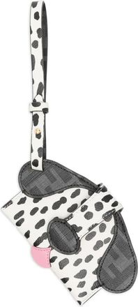 Fendi Best Friends Forever pasjeshouder met hondenband - Wit
