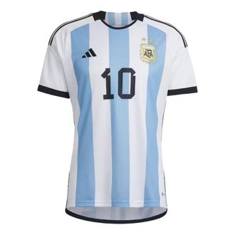 adidas Argentina 22 Messi Home White Light Blue HL8424