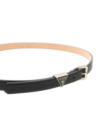 Guess Womens Belt Black Polyester Accessories