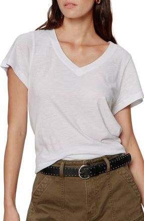 Sanctuary V-Neck T-Shirt in White at Nordstrom, Size Large