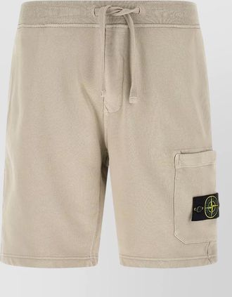 Stone Island cotton cargo shorts