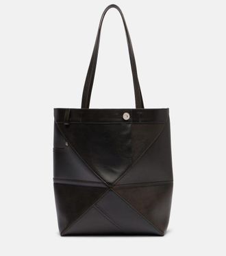 Loewe Puzzle Fold Medium leather tote bag