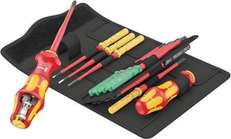 Wera Set di cacciaviti 16 pezzi Kraftform Kompakt Turbo i 1 Tool Finder