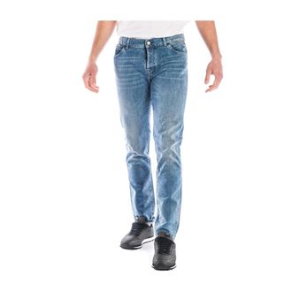Daniele Alessandrini Slim Fit Jeans, male, Blue, W36, Denim Style Pj5682L0413831