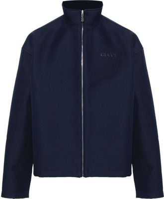 Gucci Jacket With Zipper And Embroidery