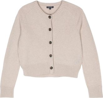 SOEUR Virginia Cardigan - Dames - Cashmere truien - Beige - XS - Kasjmier - Truien & Vesten