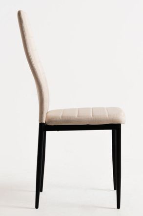 Regalos Miguel Regalos Miguel - Packs Sillas Comedor - Pack 4 Sillas Lauter Tela - Beige