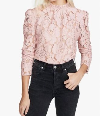 Sugarlips Camilla Top In Blush Pink