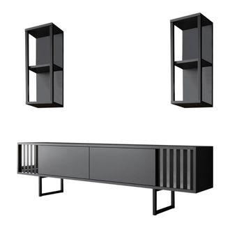 Concept Usine Mueble para TV con compartimentos murales