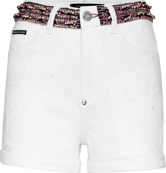 Philipp Plein Hot pants Crystal