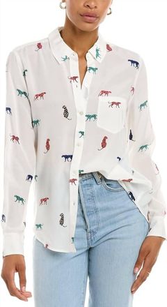 Rails Kathryn Shirt In Multi Wild Cats