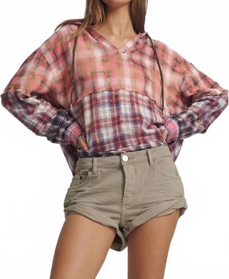 One Teaspoon Bandits Low Waist Denim Shorts In Faded Khaki