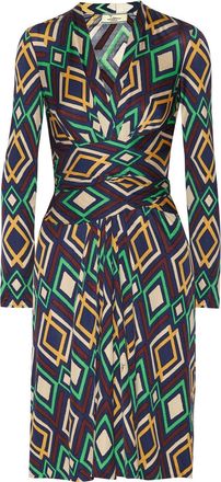 Issa LONDON DIAMOND PRINT SILK JERSEY DRESS NEW WITH TAG UK8 US4 Size XS