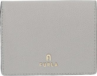 Furla Camelia S Compact Wallet - Dames - Portefeuilles - Grijs - ONE Size - Leer - Accessoires