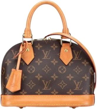 Louis Vuitton Pre-owned Handbags, female, Brown, Size: ONE SIZE Pre-owned Vintage Canvas Handbag