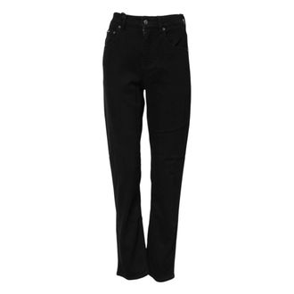 Dolce & Gabbana Boot-cut Jeans, female, Black, Size: S Black Boyfriend Denim Jeans