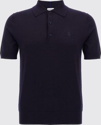 Burberry Polo Shirt BURBERRY Men color Blue