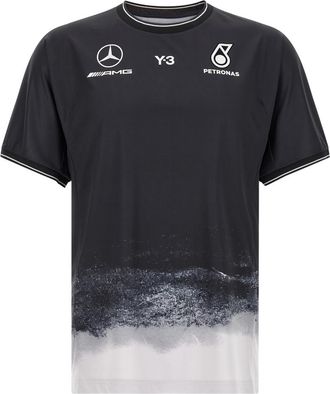 Yohji Yamamoto Black Y-3 X Mercedes T-shirt